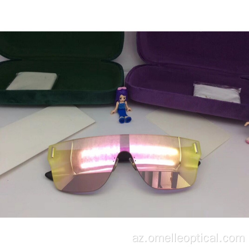 Goggle Rimless Günəş Gözlükləri Moda Aksesuarları Topdan